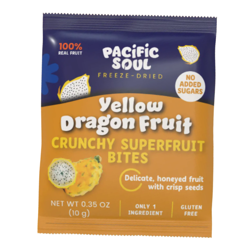 Pacific Soul - Yellow Dragon Fruit Crunchy Superfood Bites